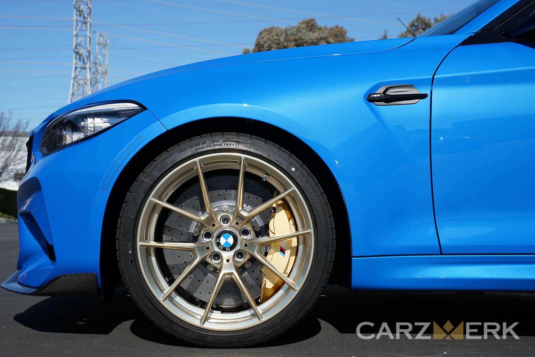 BMW M2CS Blue 43