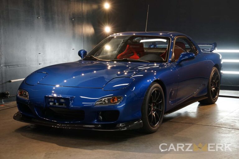 Mazda RX7 Blue-48