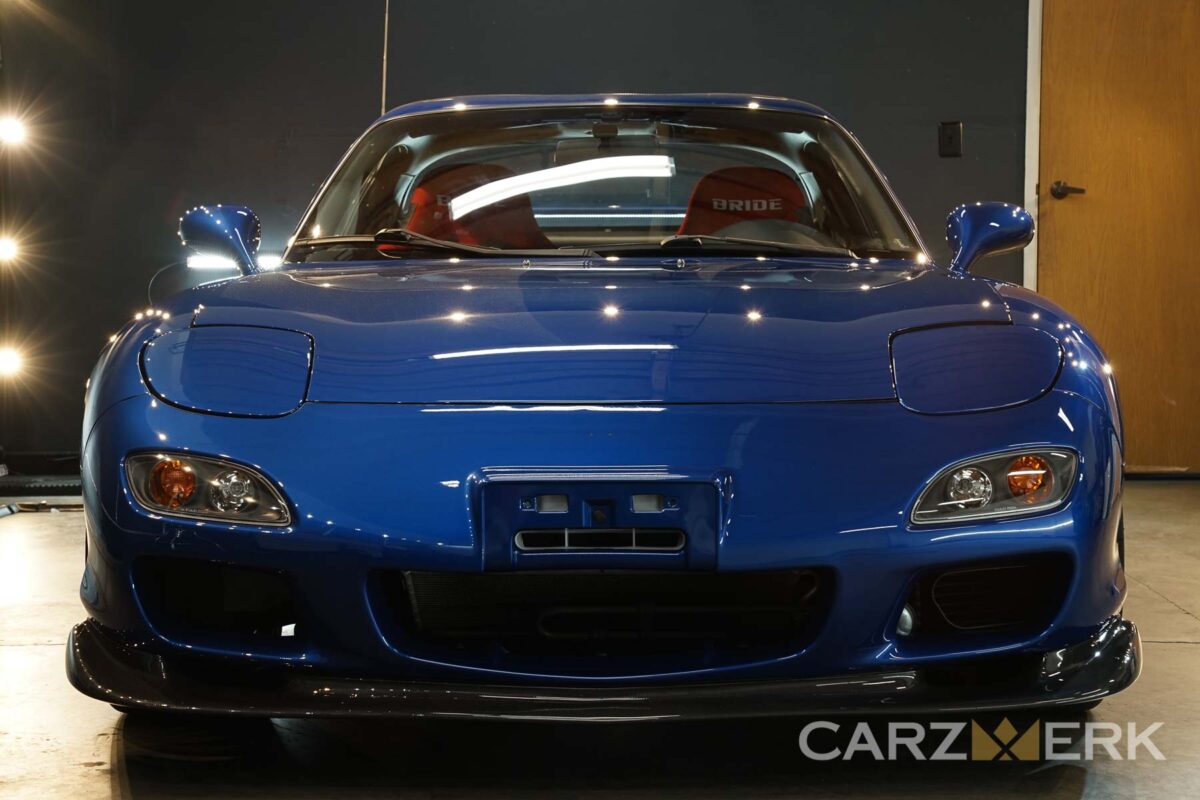 Mazda RX7 Blue 49