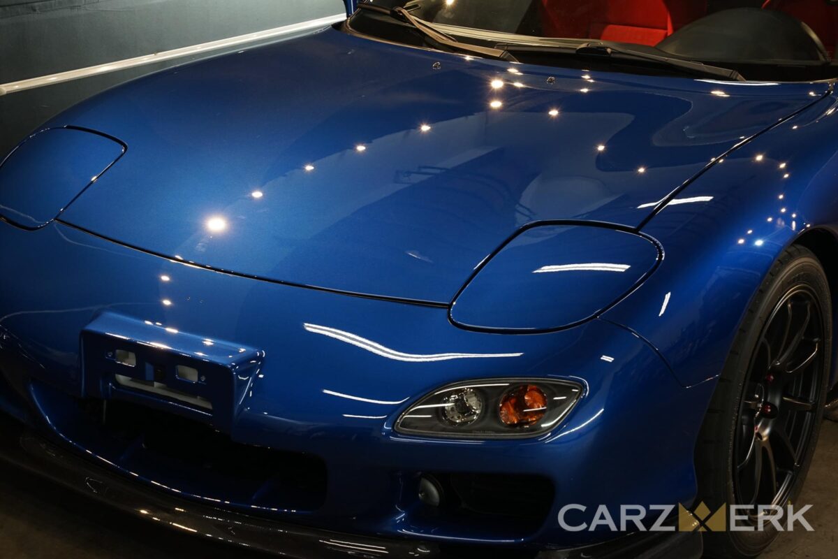 Mazda RX7 Blue 50