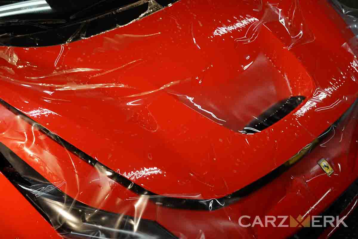 2022 Ferrari F8 Tributo, Paint Correction, PPF