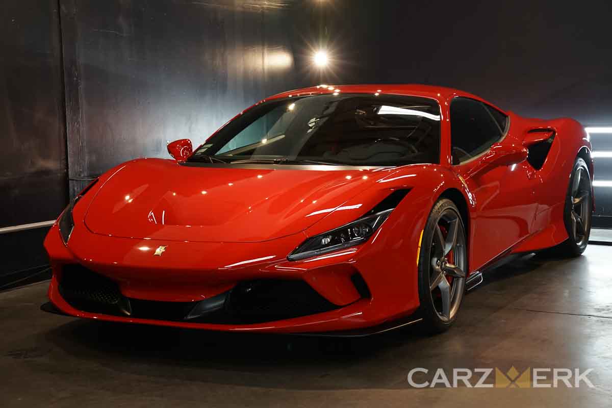 Ferrari F8 Tributo New Car Prep Protection