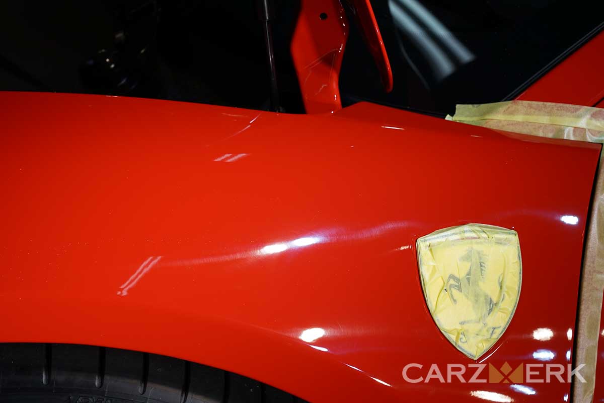 Ferrari F8 Tributo New Car Prep Protection