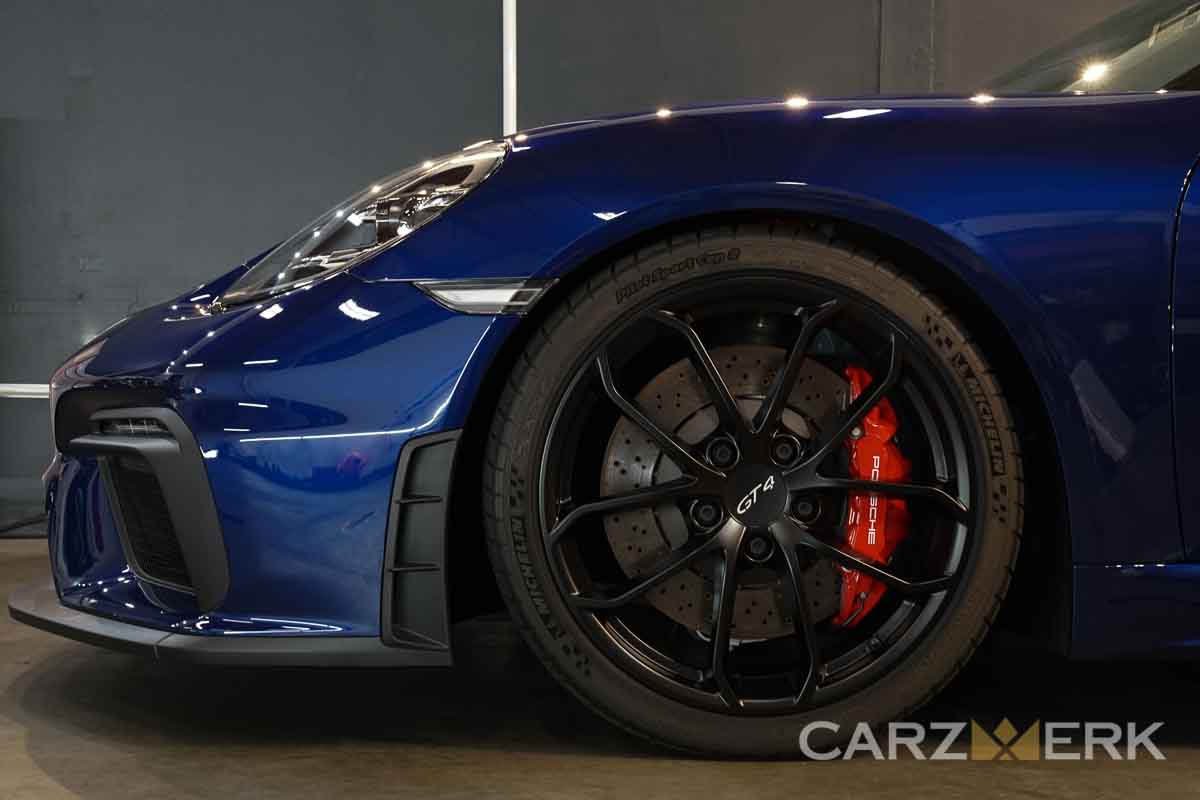 Porsche GT4 New Car Prep Protection