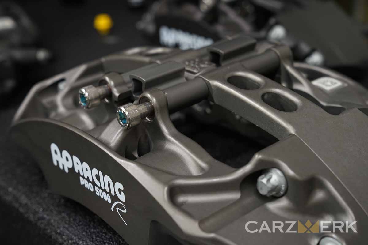 AP Racing Brake Caliper Ceramic Coating | SF Bay Area | Carzwerk