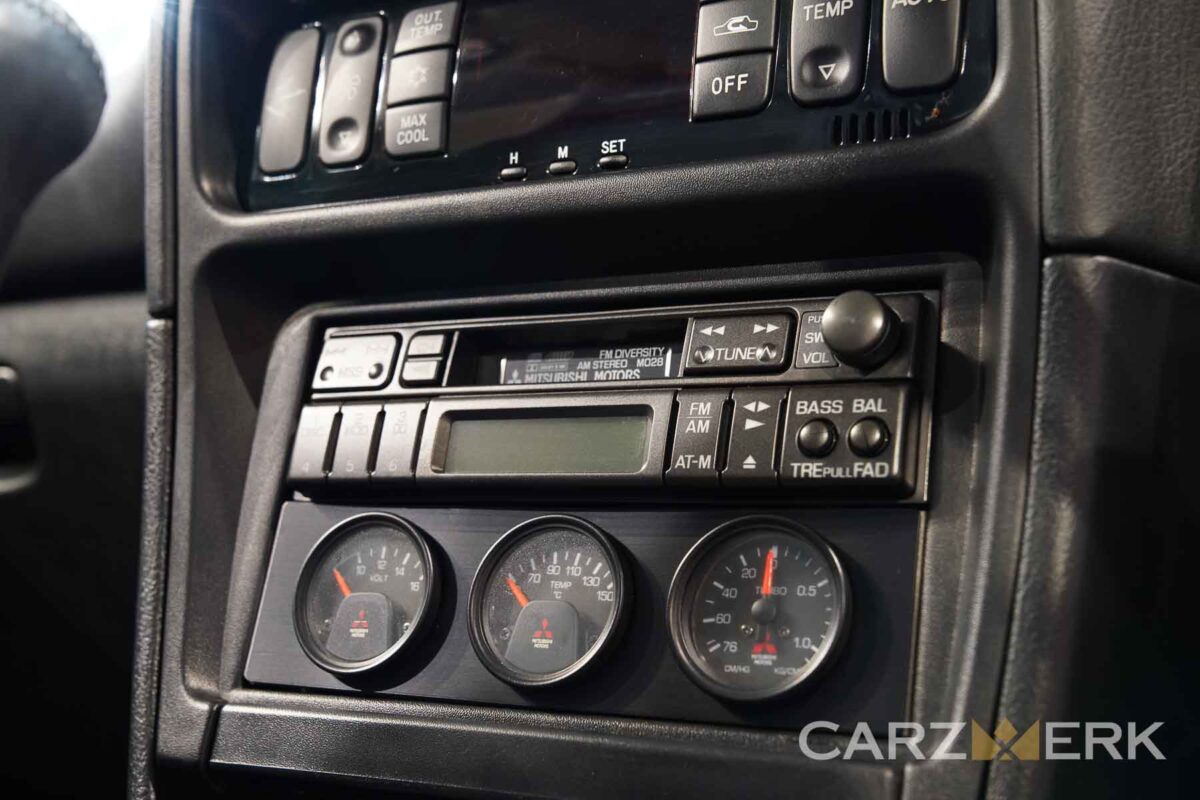 Mitsubishi Evo 3 Interior - Climate Control and Radio Control