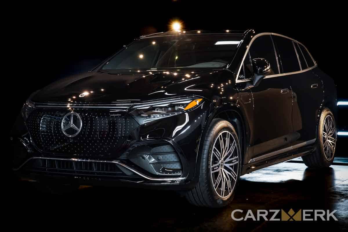 Mercedes Benz EQS 580 in Black