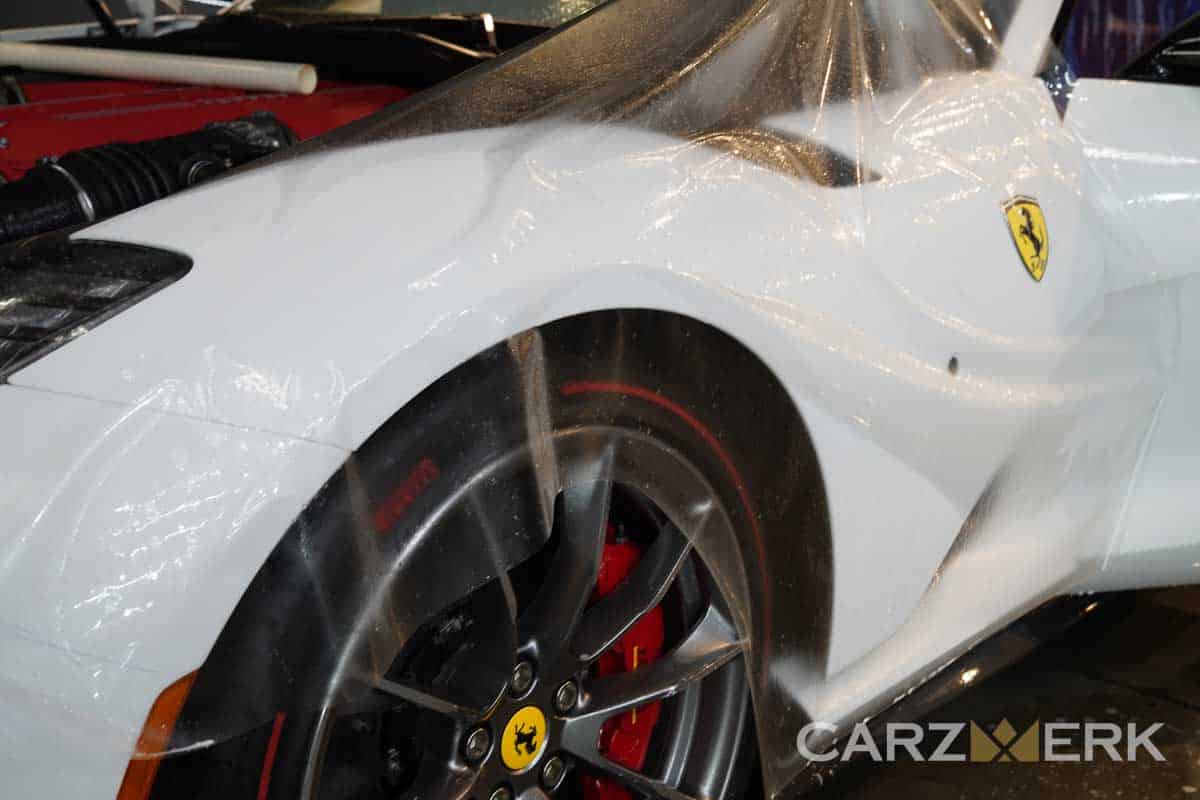 Ferrari F12 TDF Series: PPF Front Fender