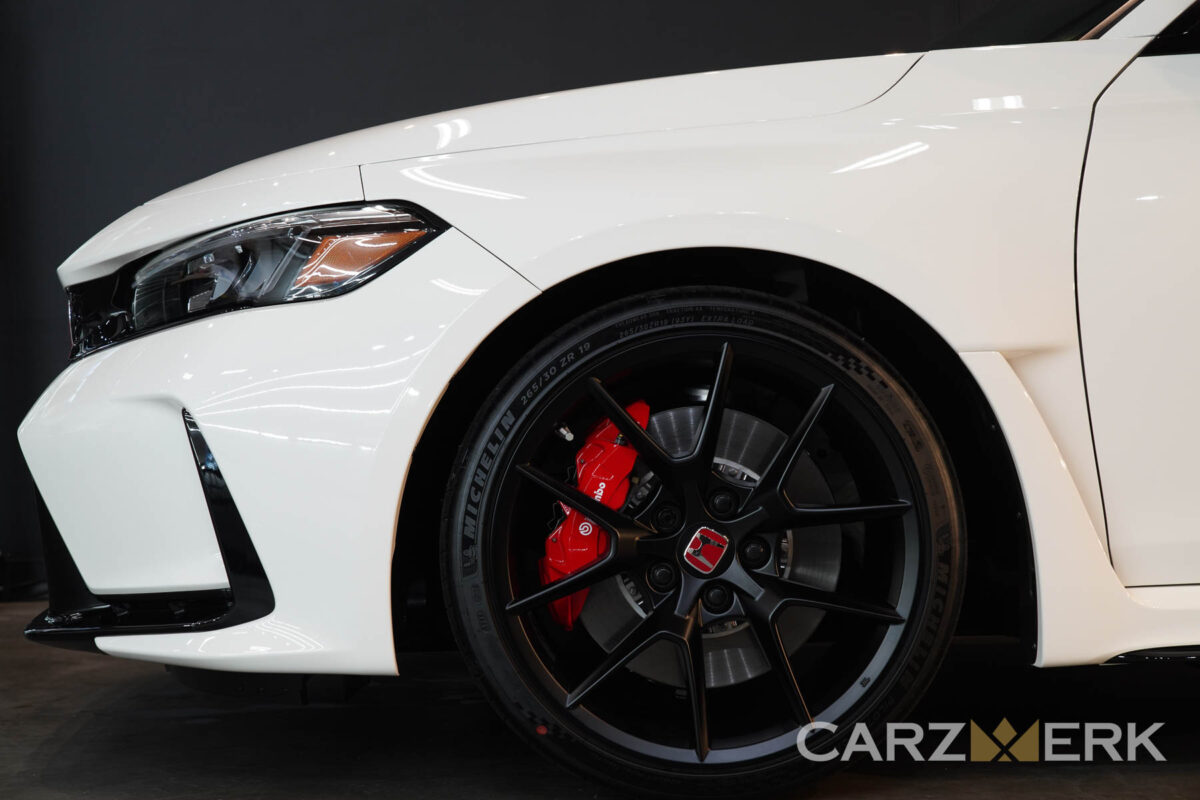 2022 Honda CTR Civic Type R - Championship White Clearcoat NH-0 | FL5 - Front wheels
