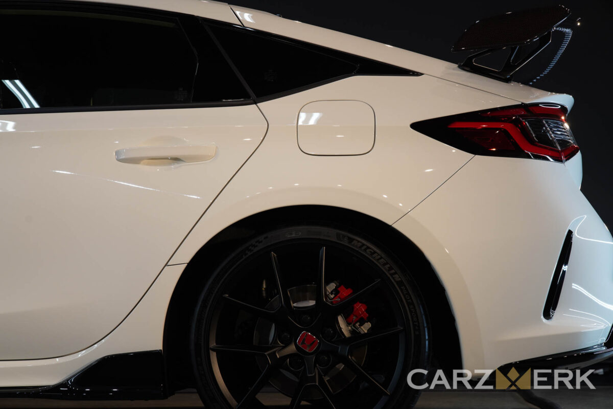 2022 Honda CTR Civic Type R - Championship White Clearcoat NH-0 | FL5 - Rear wheels