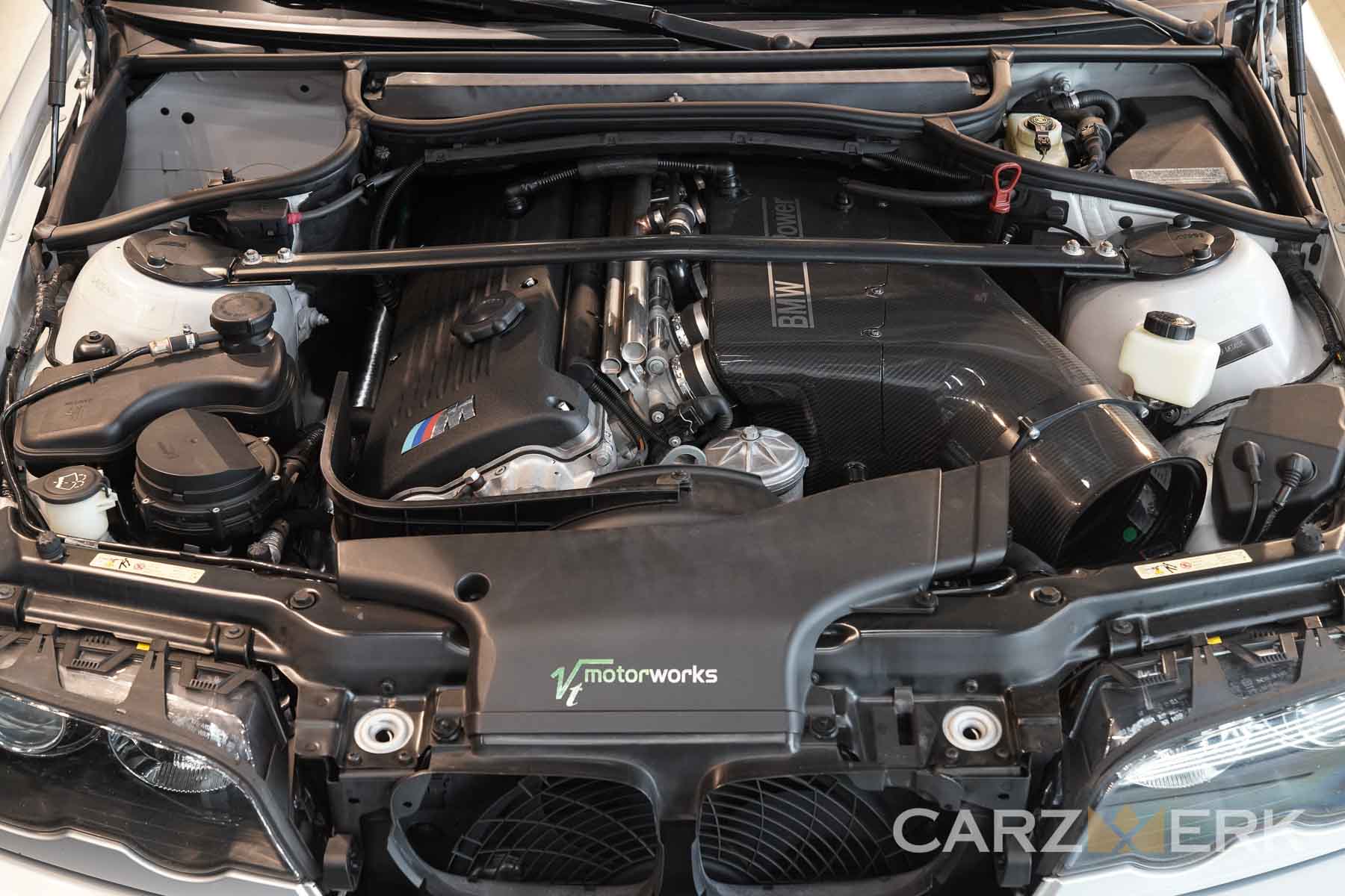 After Dry Ice Detailing on BMW E46 M3 Engine Bay - SF Bay Area - Milpitas