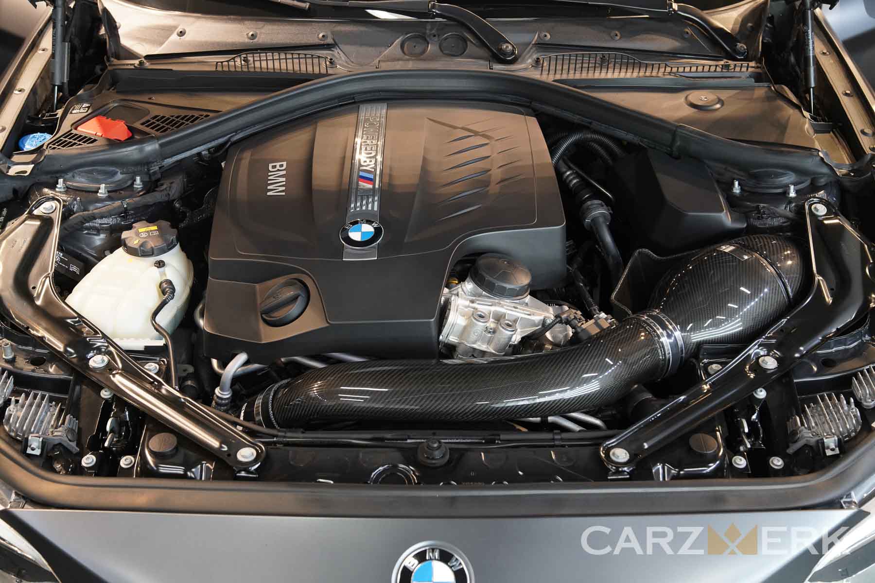 2017 BMW M2 - Mineral Grey Metallic B39 - Eventuri carbon fiber intake