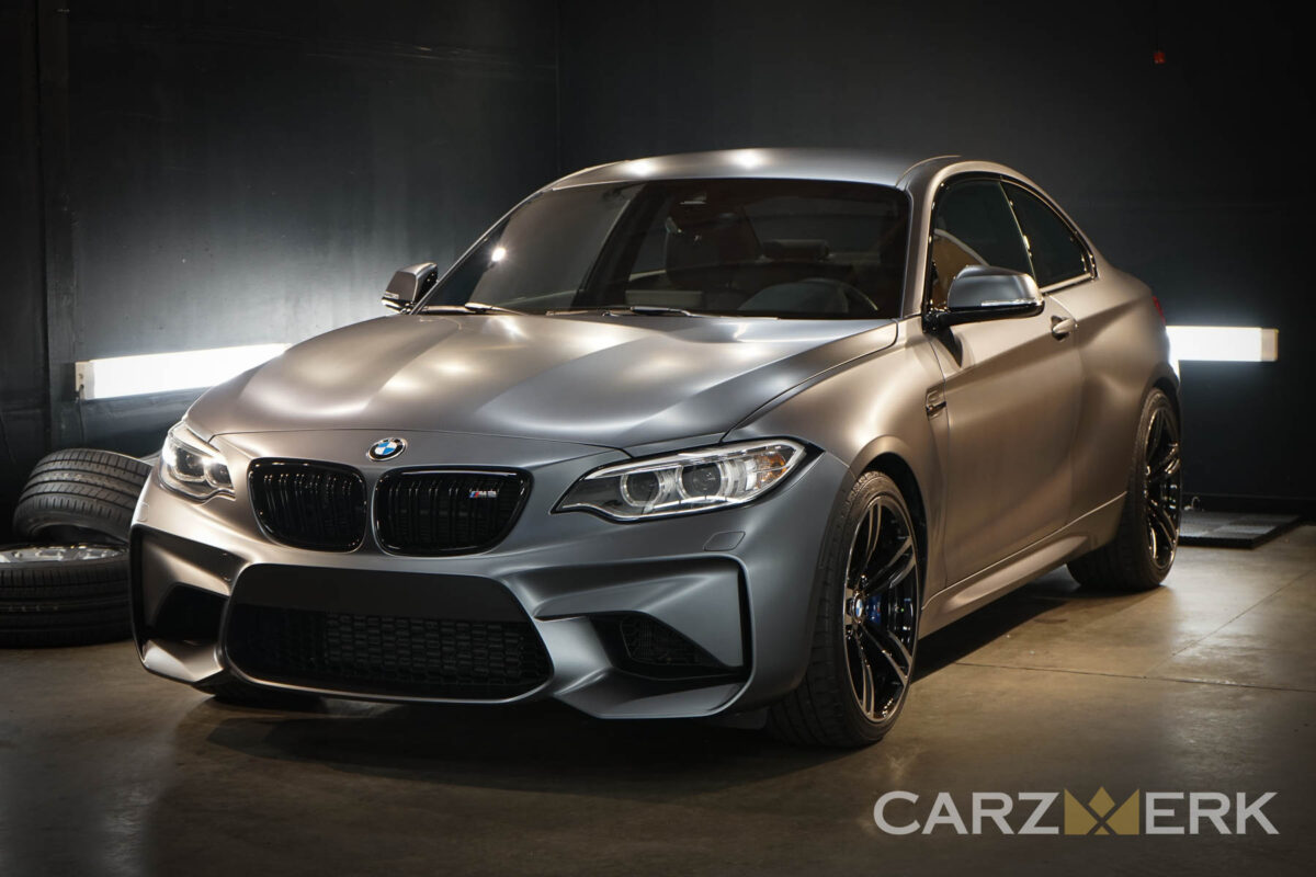 BMW M2 Matte Grey 2