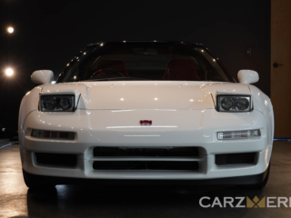 1995 Honda NSX-R Championship White - Front End - Lights up
