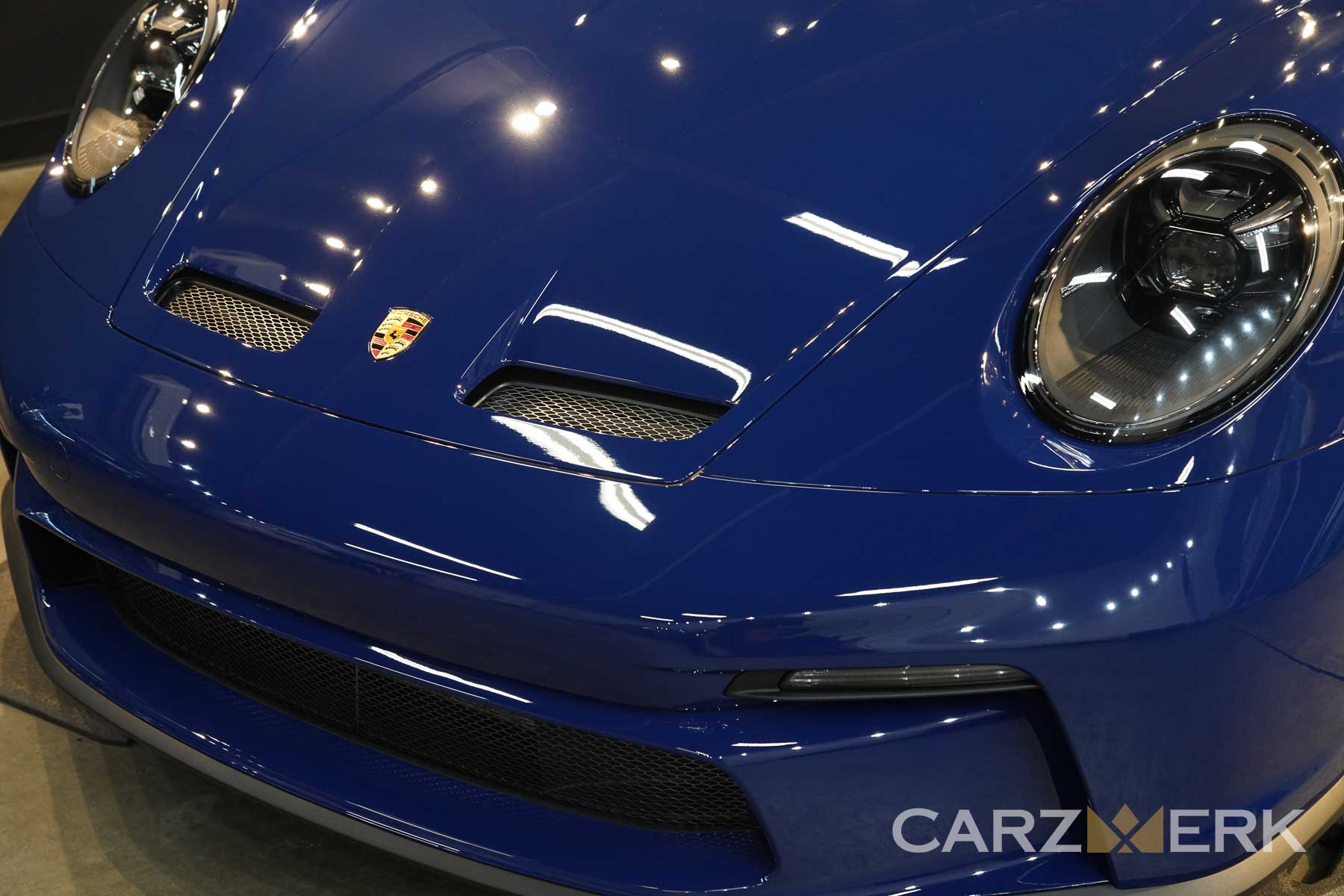 2023 Porsche 911 GT3 Touring PTS - Albert Blue Paint To Sample- Front end Shot