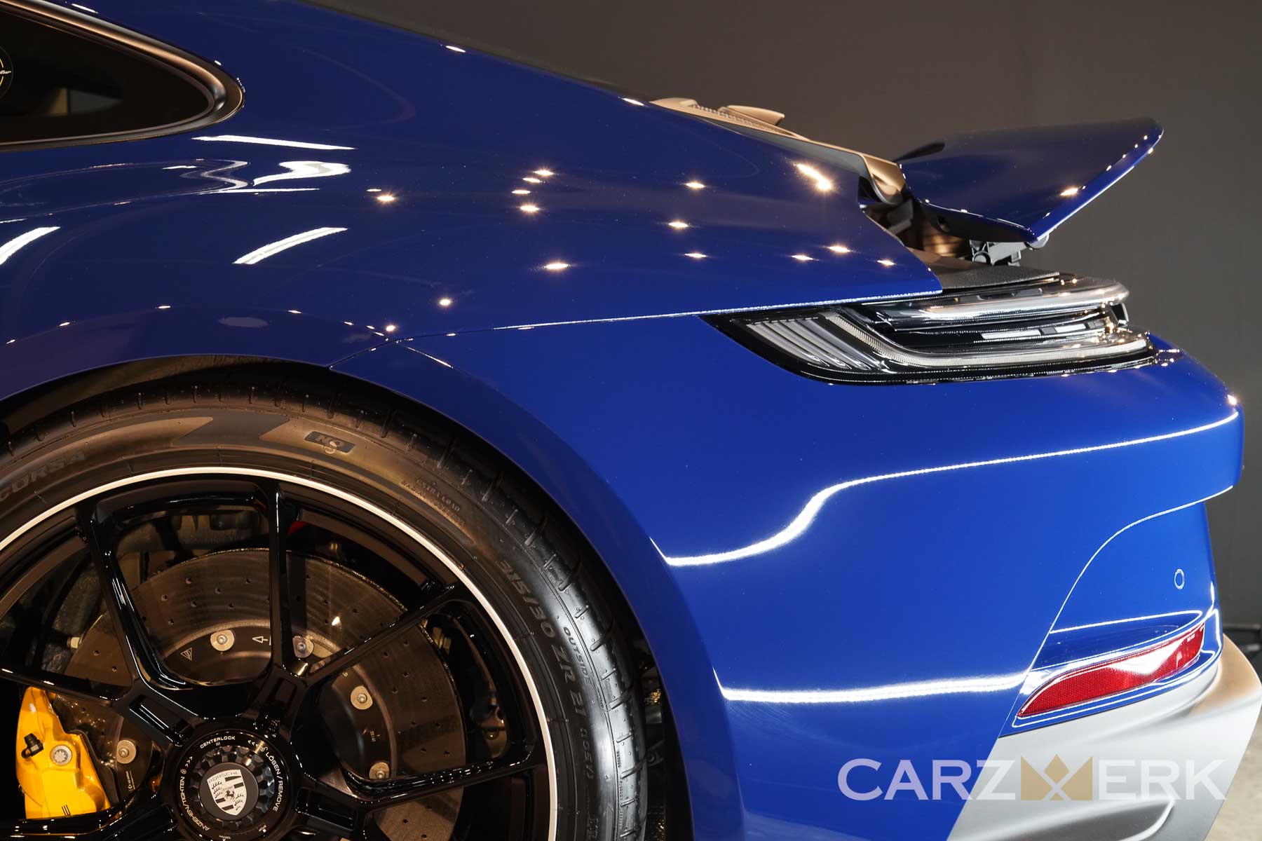 2023 Porsche 911 GT3 Touring PTS - Albert Blue Paint To Sample- Rear Spoiler