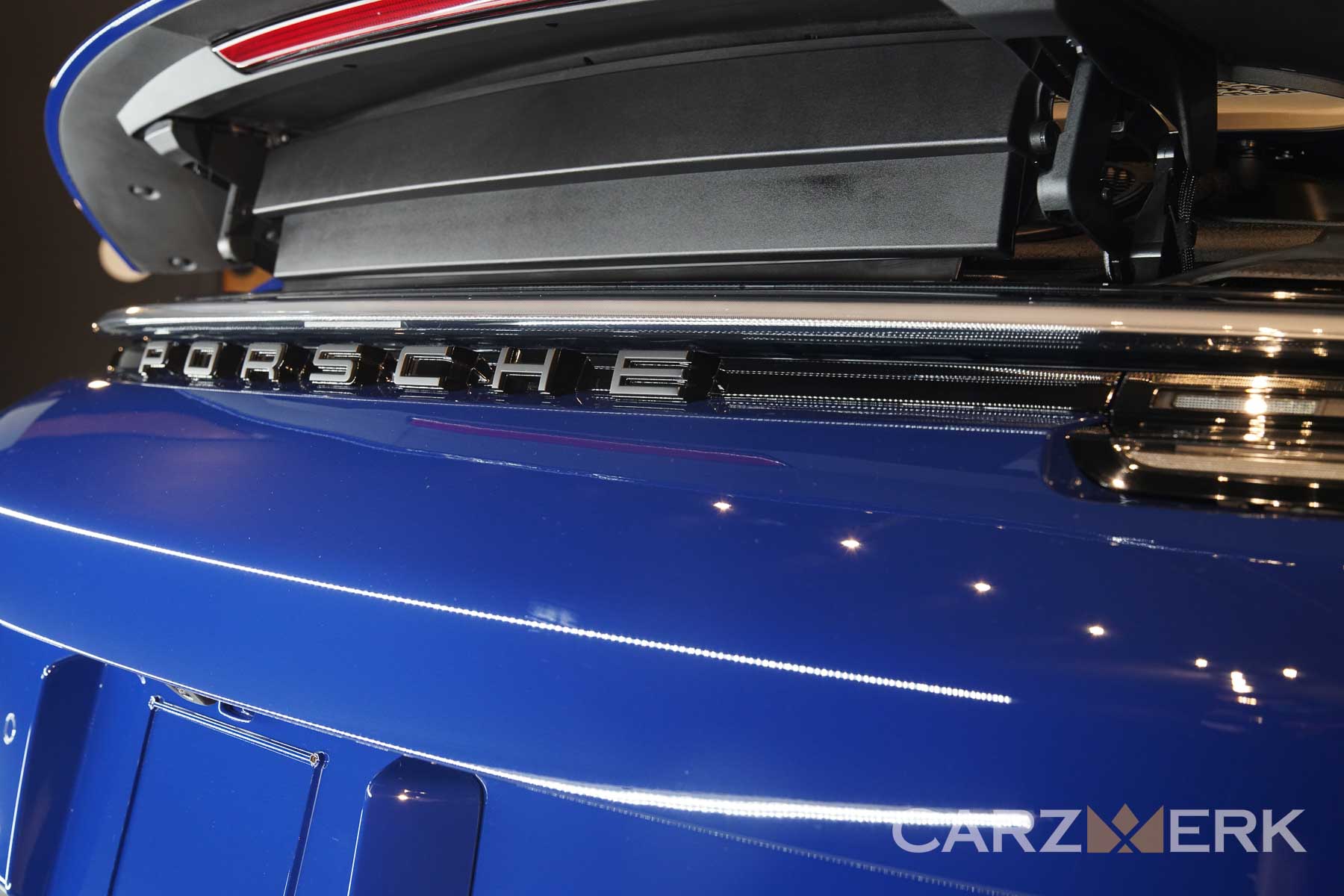 2023 Porsche 911 GT3 Touring PTS - Albert Blue Paint To Sample Rear Bumper after Paint Protection Film