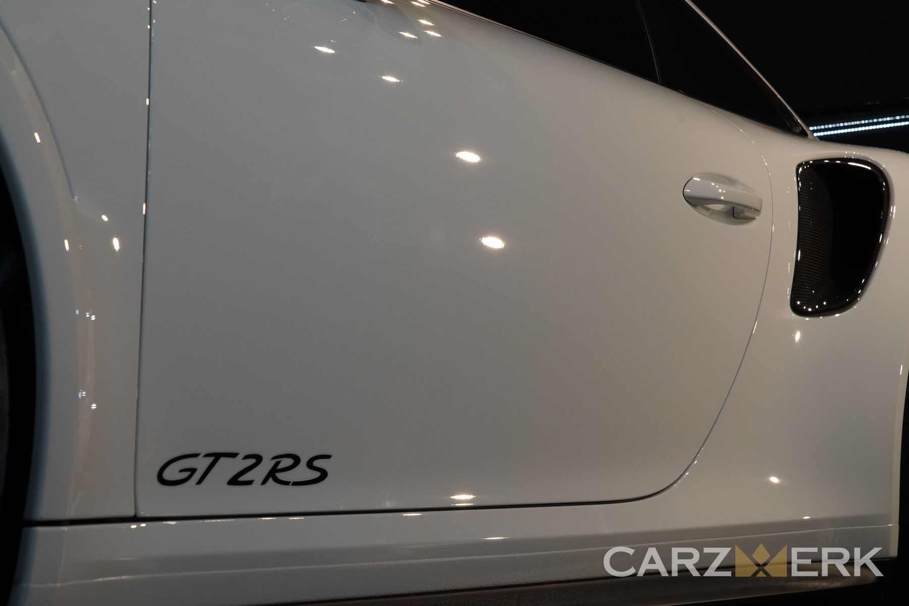 2018 Porsche GT2RS - White C9A - Door - Driver
