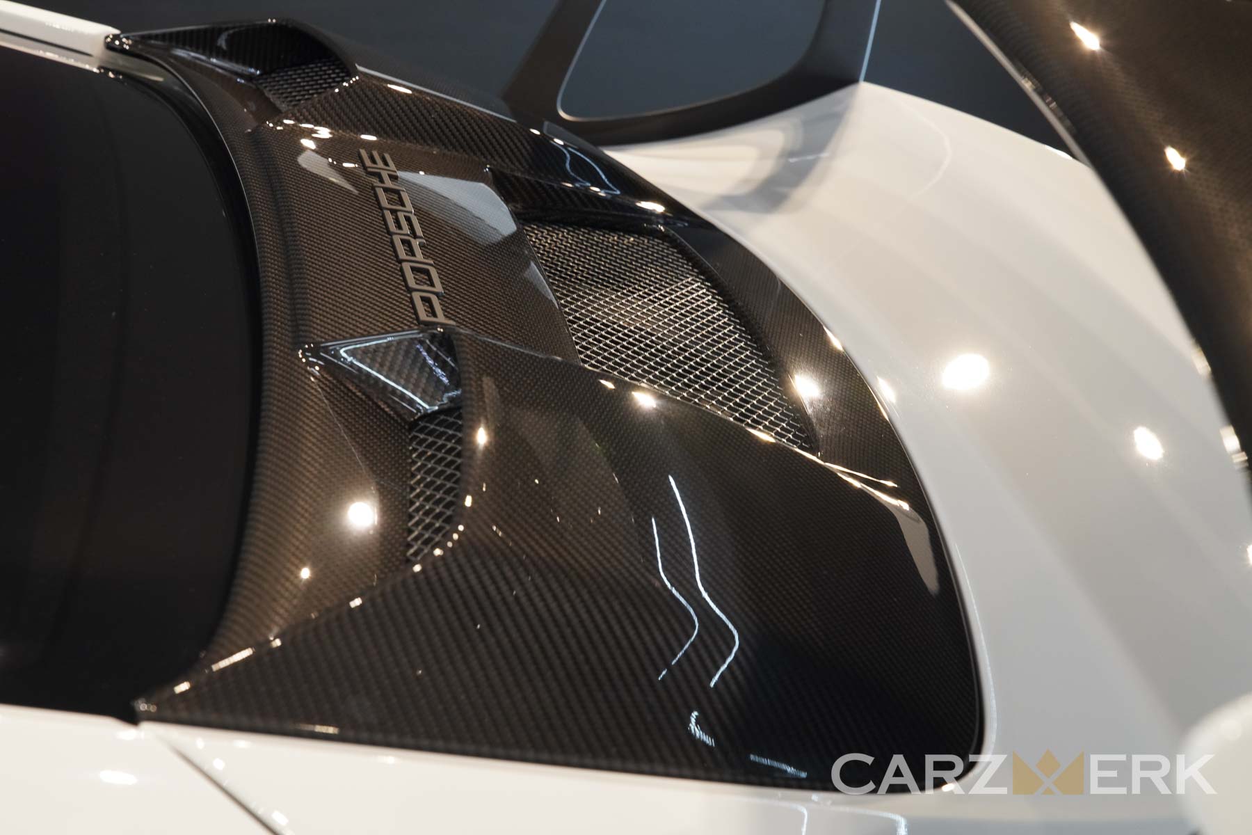 2018 Porsche GT2RS - White C9A - Carbon Fiber Intake