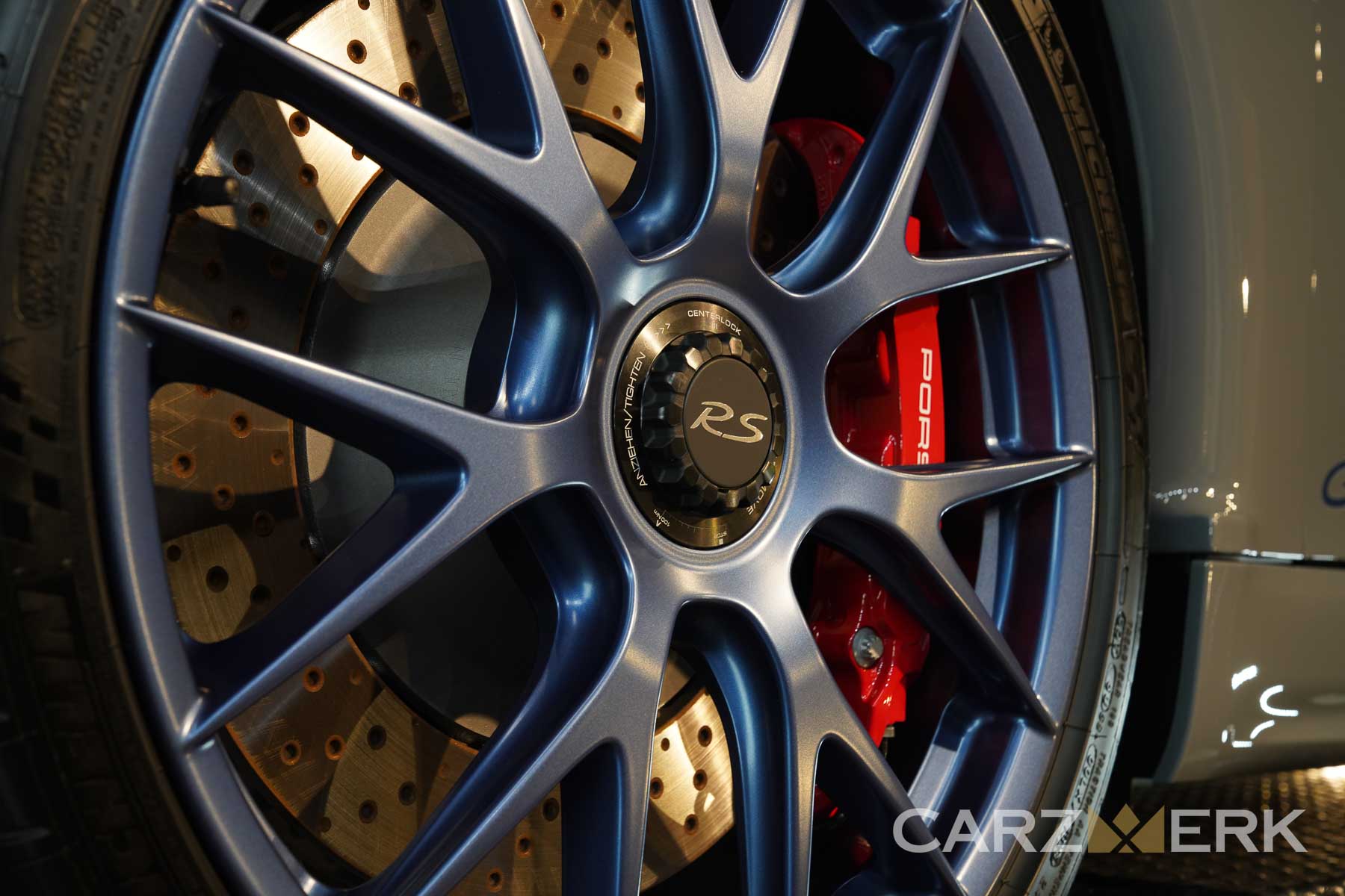 2023 Porsche Cayman GT4RS - Arctic Grey M7K/U0 - with Magnesium wheels - Front