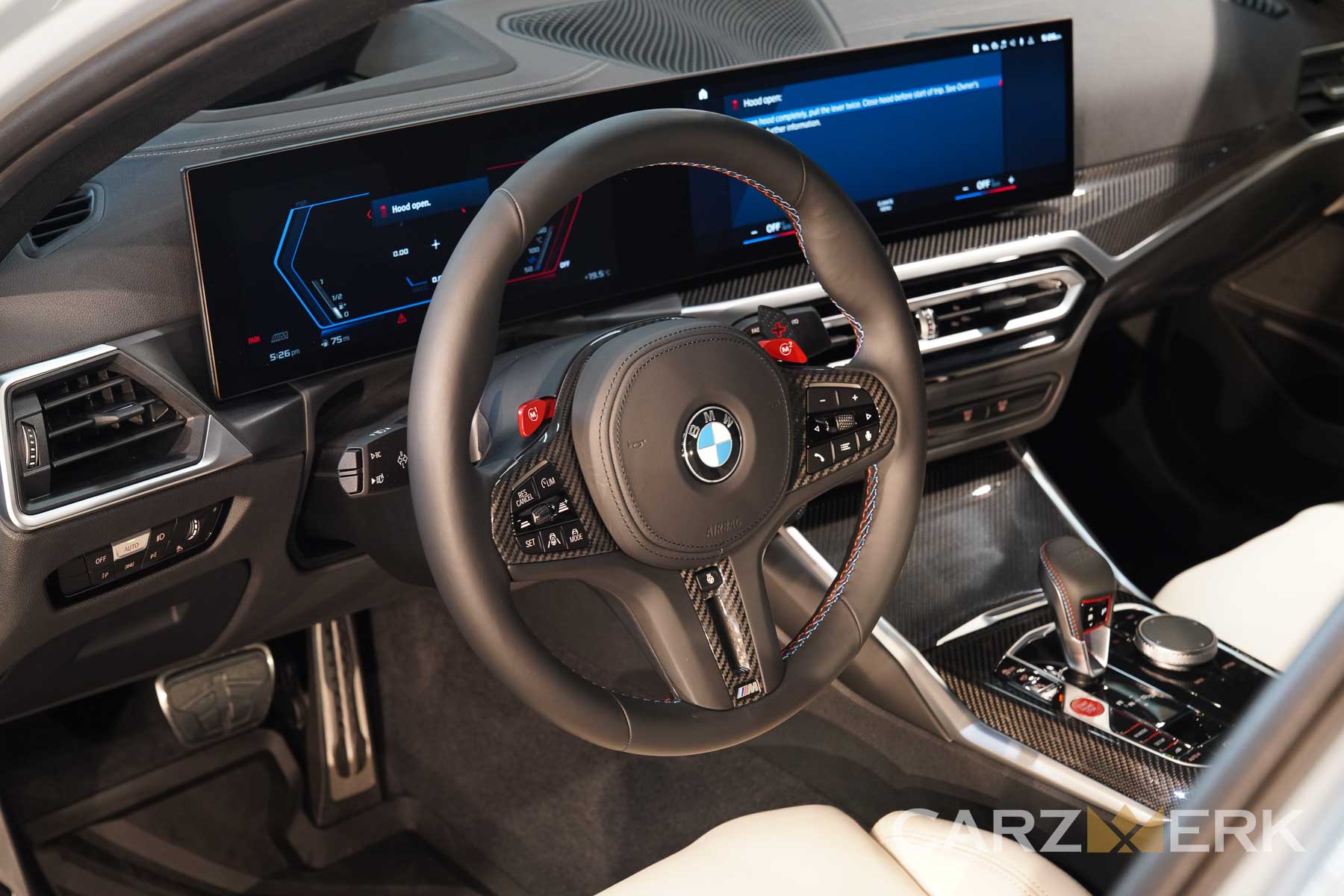 2023 BMW M3 Competition - Brooklyn Grey Metallic C4P - Interior Shot