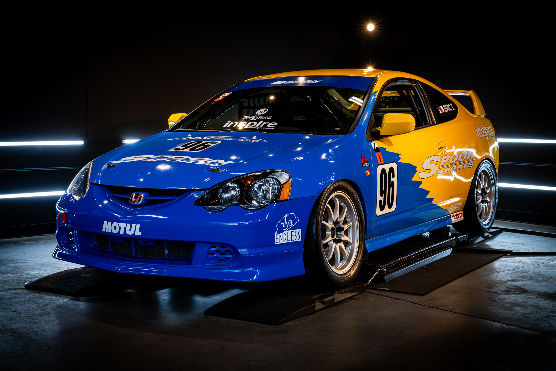 Spoon Race Car - Honda DC5 Integra Type R - Inspire USA - After Dry Ice Detailing, Paint correction and Kamikaze Collection overcoat sealant