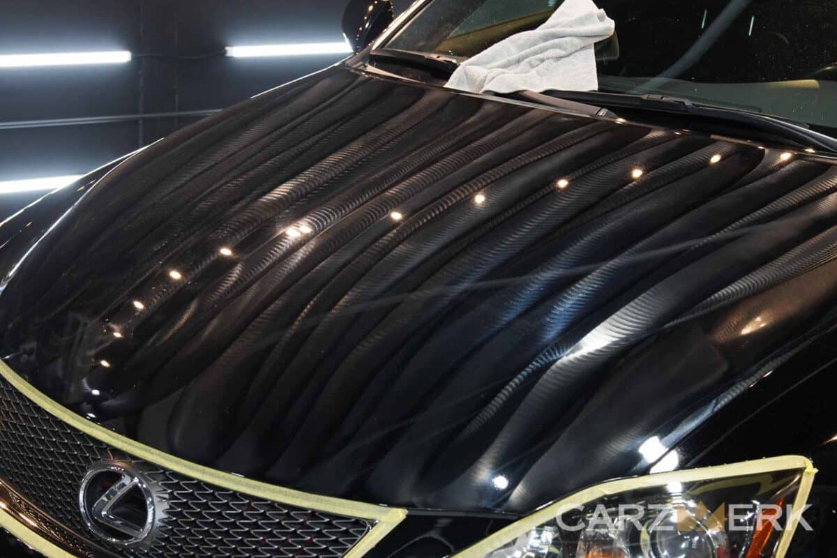 2013 Lexus ISF - Obsidian Black - Paint Correction - Hood