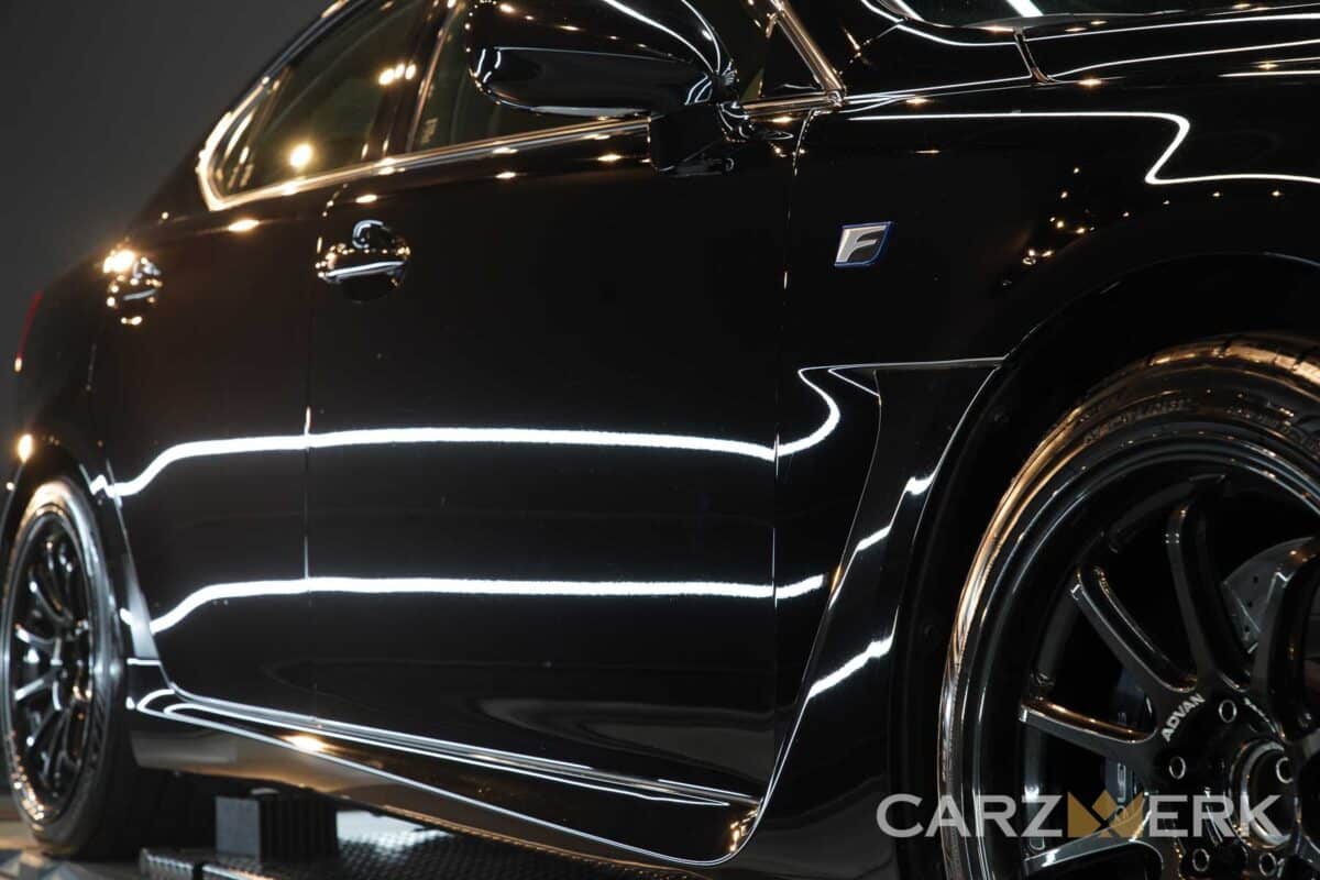 2013 Lexus ISF - Obsidian Black - Passenger Side - Side Shot