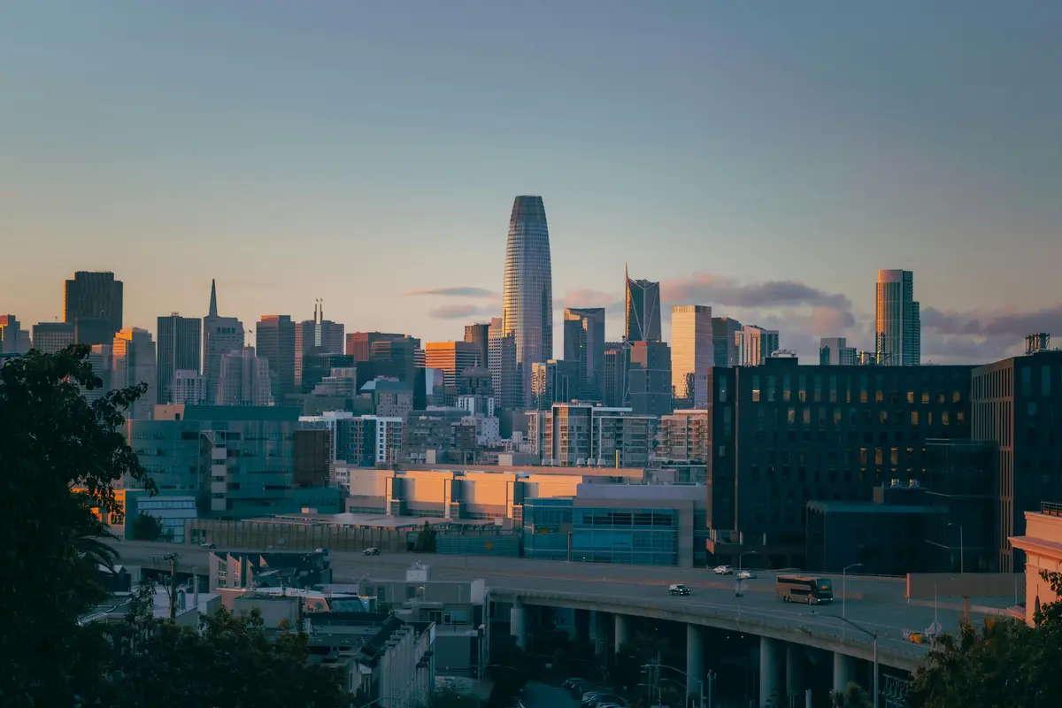 The San Jose skyline.