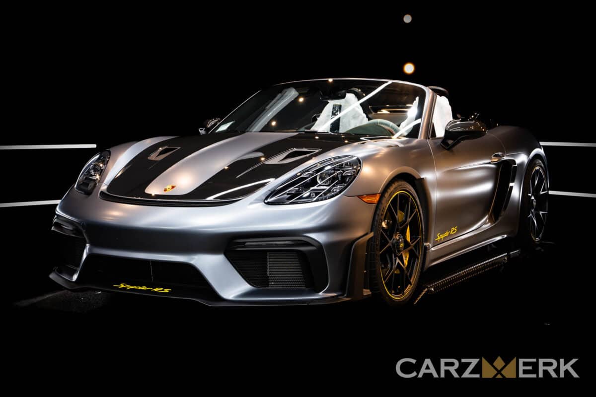 Porsche Spyder RS in Matte PPF