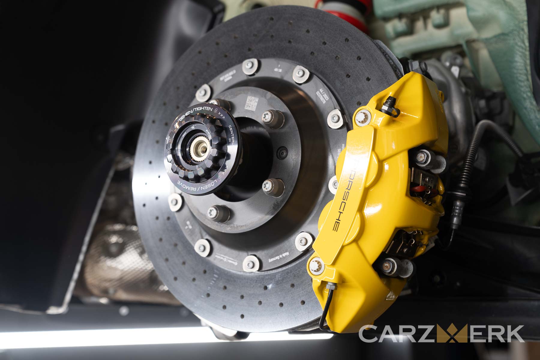 Ceramic Coating on Brake Caliper