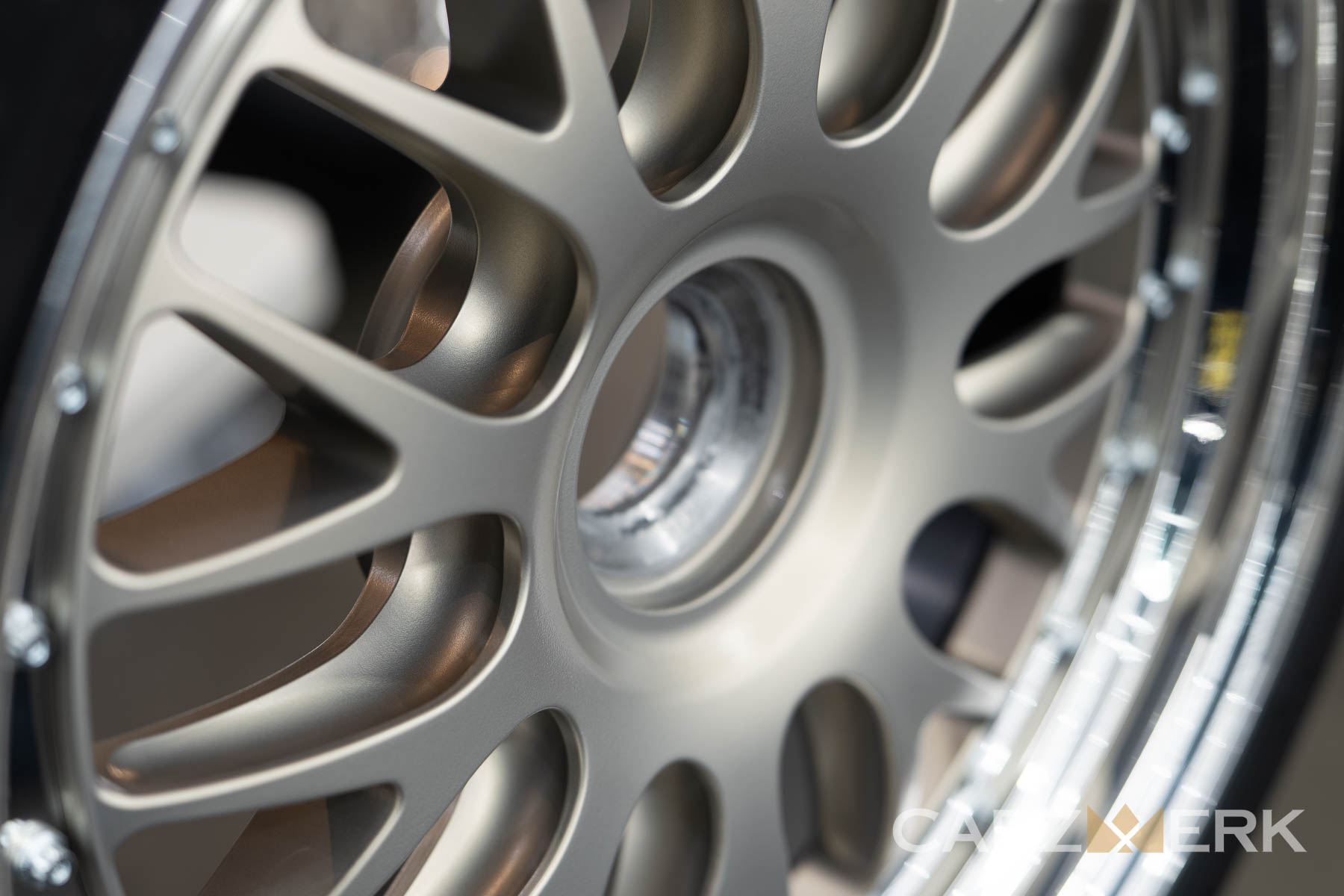 Let's get this special BBS wheel coated
